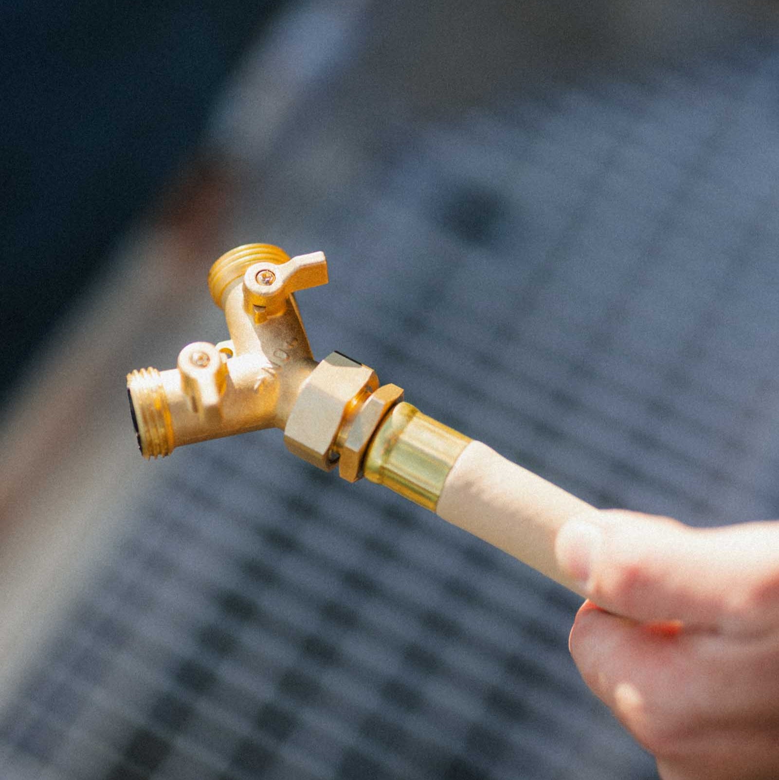 y hose connector garden hose