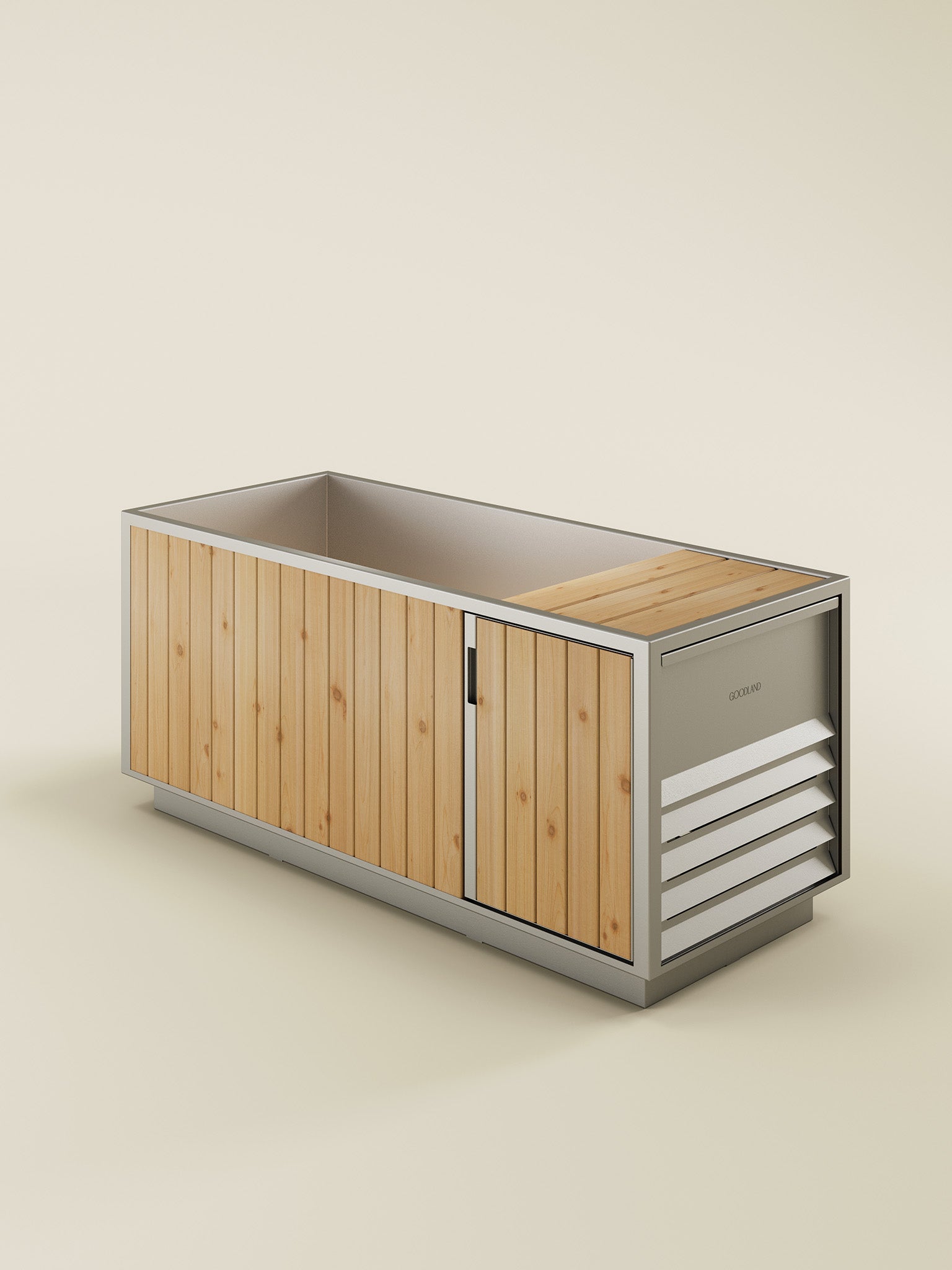 Cold plunge tub with chiller