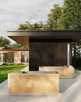 hot tub and cold tub