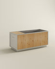 cold plunge with chiller and cedar exterior