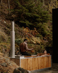 two person hot tub - wood fired
