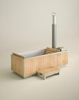 platform and side table for hot tub