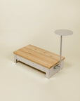 hot tub wood platform