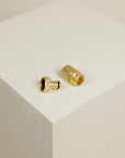 Brass quick connect fittings for garden hoses