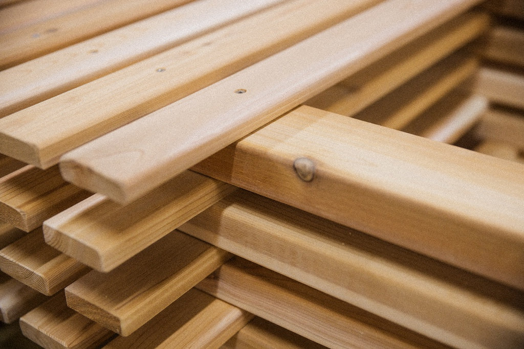 western red cedar planks