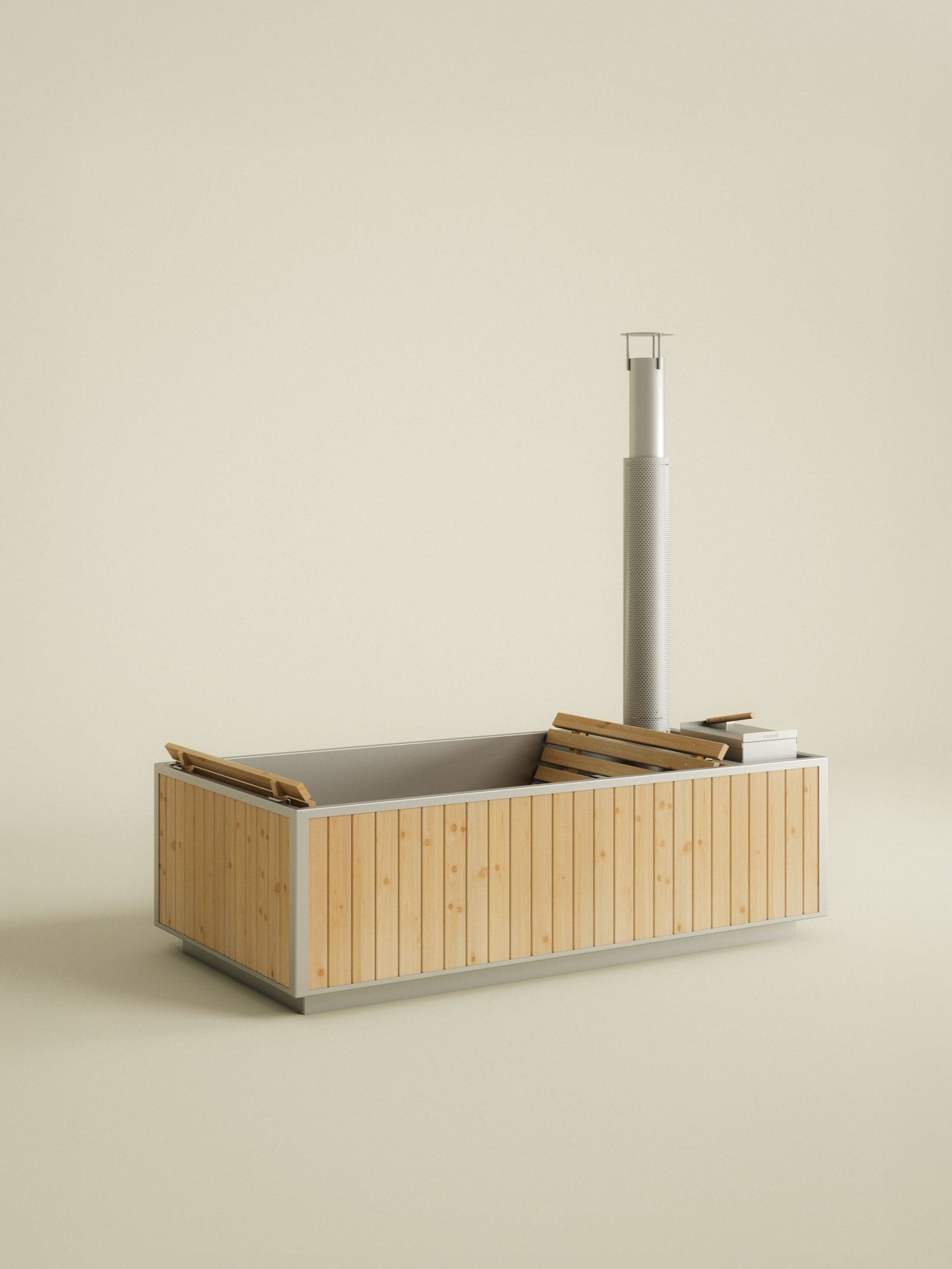 Wood Fired Hot Tub 4 person