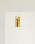 Brass faucet mounting block for flexible use