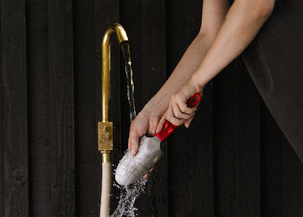 outdoor faucet extender - mounts anywhere