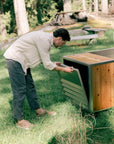 Stainless Steel Cold Tub - removable vent