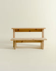 cedar hot tub steps by GOODLAND