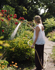 watering wand in brass to get more reach in the garden