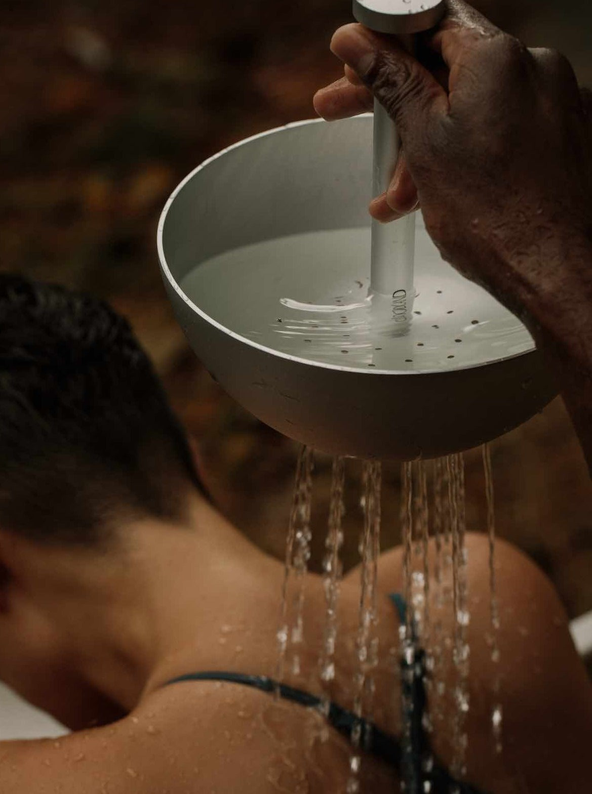 hand shower for bath ritual