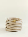 tan garden hose