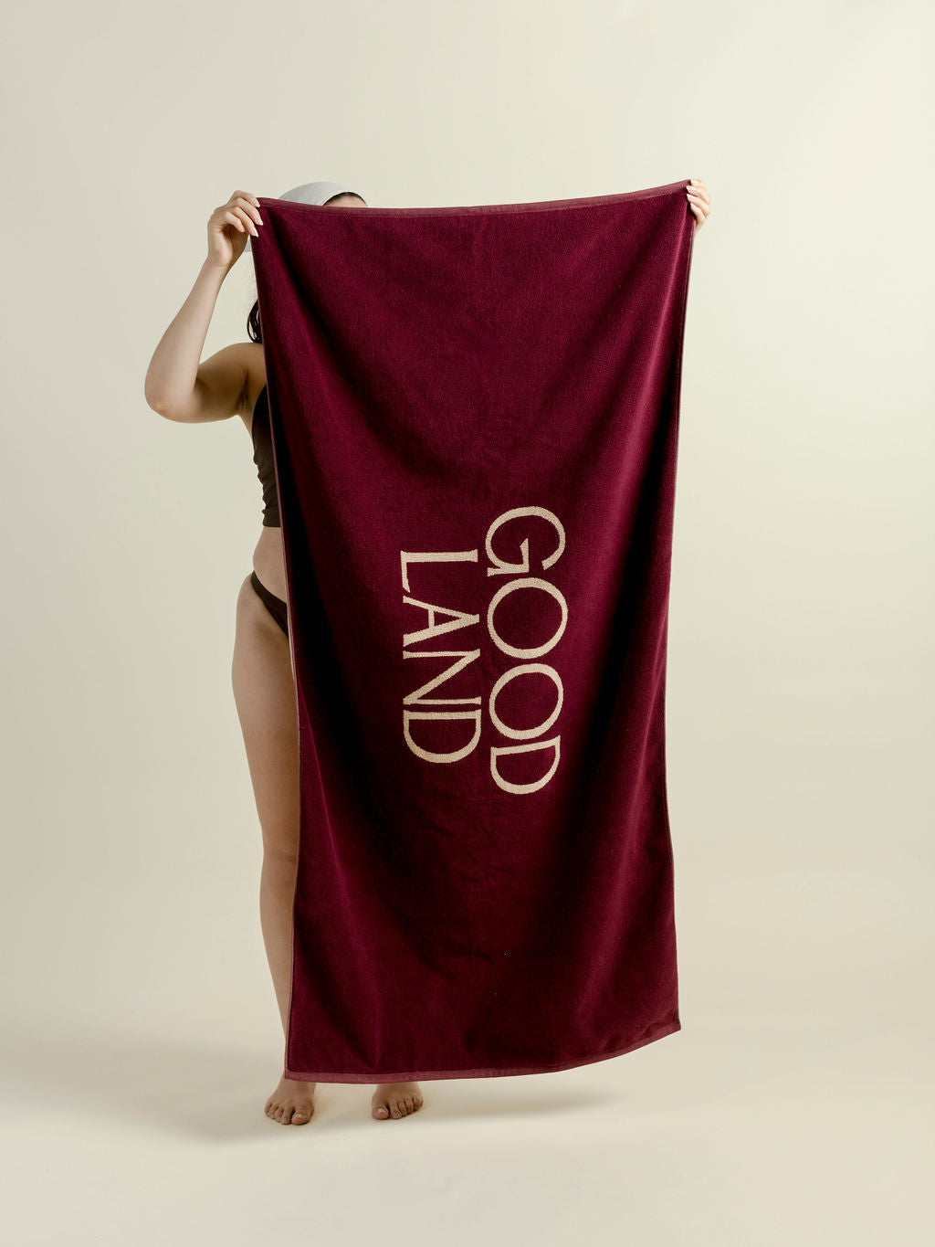 oversized bath towel by GOODLAND