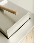 wood stove box on wood fired hot tub | Rigid end cover (Tub with Essentials)