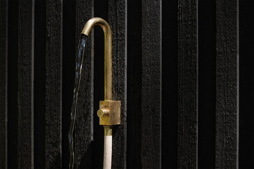 brass outdoor faucet