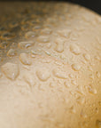 Natural brass metal for hose holder 