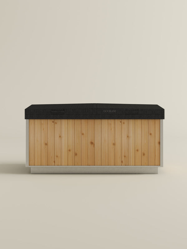 cold tub with insulated cover #color_natural_cedar