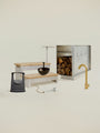 Set of accessories for a wood burning hot tub #option_double