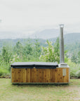 Insulated Cover for Wood Burning Hot Tub