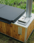 Insulated Cover for Wood Burning Hot Tub