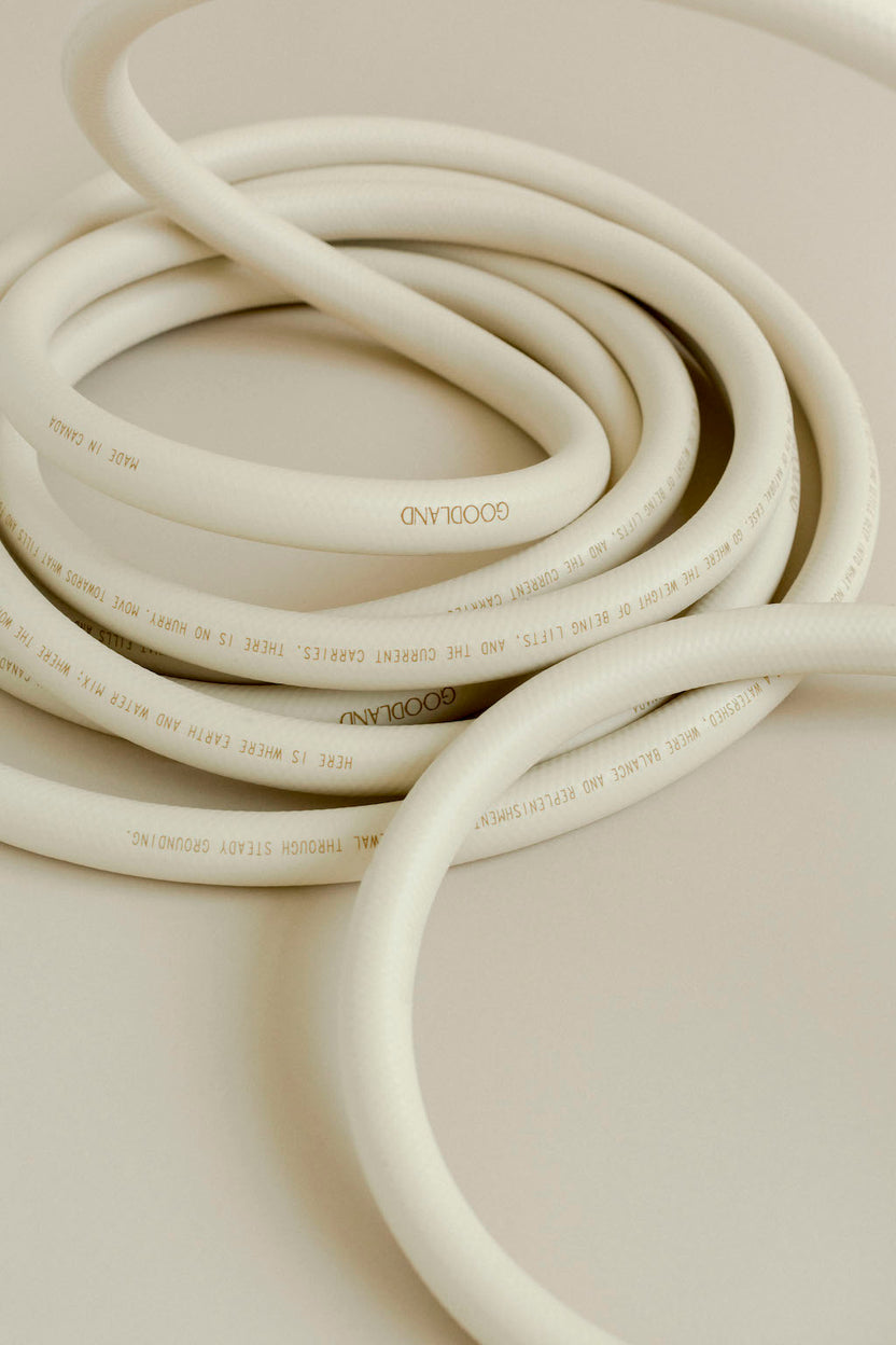 Everlasting Garden Hose Tan Garden Hose in 3 Lengths GOODLAND