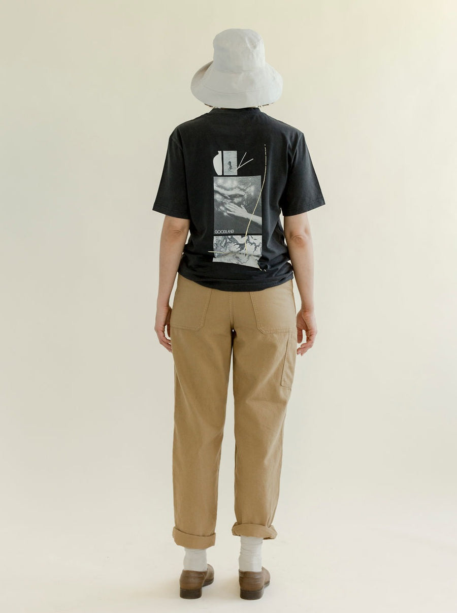 graphic tshirt in black