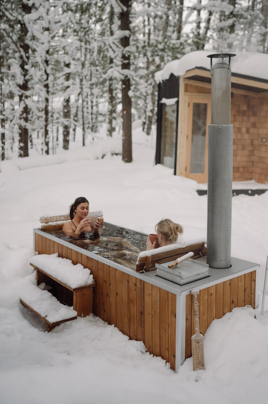 Wood Burning Hot Tub