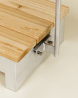 tubside station with removable side table 