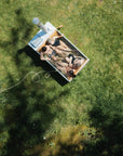 4 person hot tub - wood heated