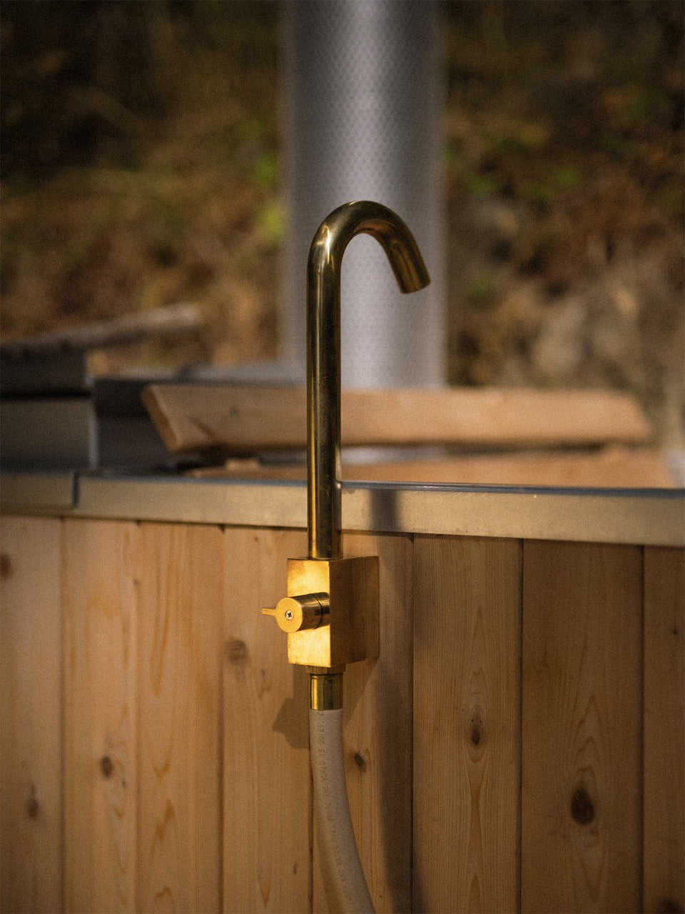 hot tub filler - brass faucet