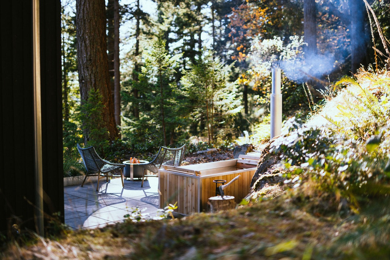 hot tub wood fired 