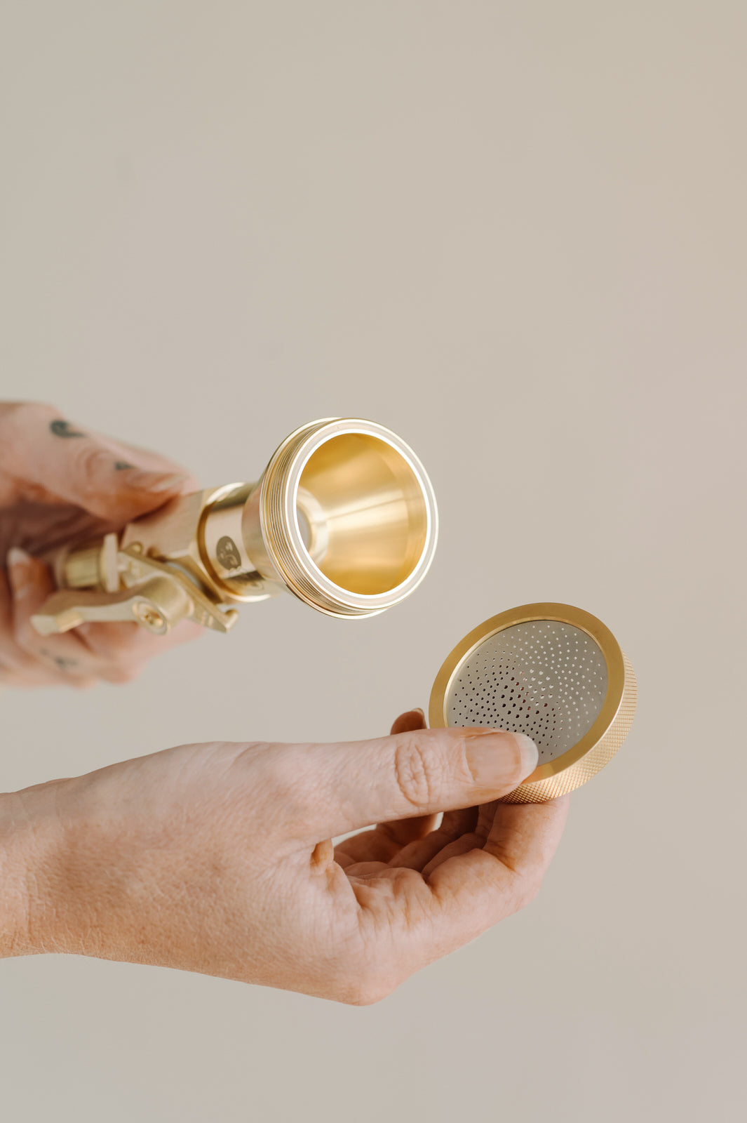 #Nozzle_Brass-Watering-Nozzle  garden nozzle by goodland for flower beds, plants, trees, and more