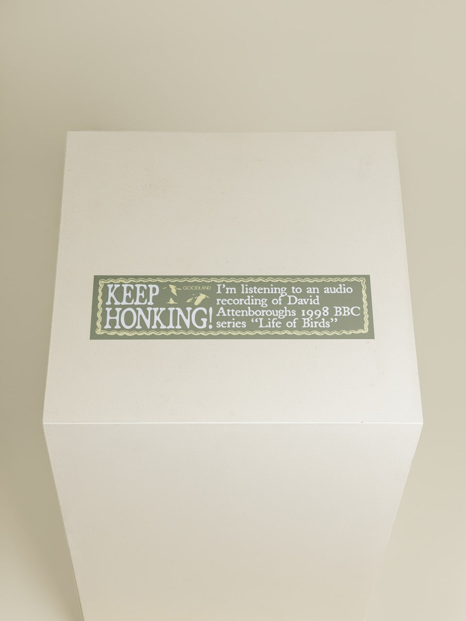 durable vinyl bumper sticker