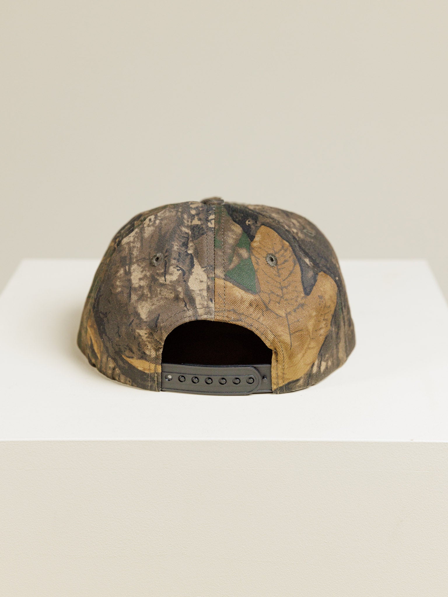 Adjustable cotton camo baseball hat