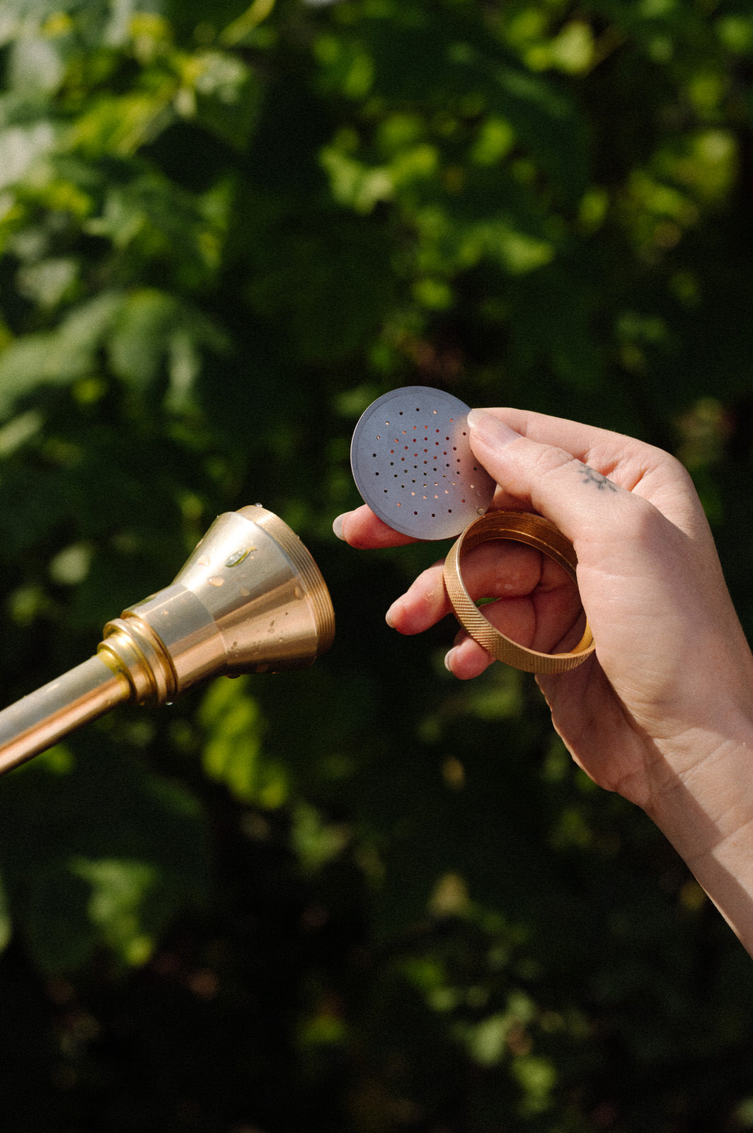 interchangeable stainless steel screens for watering nozzle