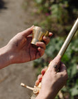 garden hose nozzle and watering wand