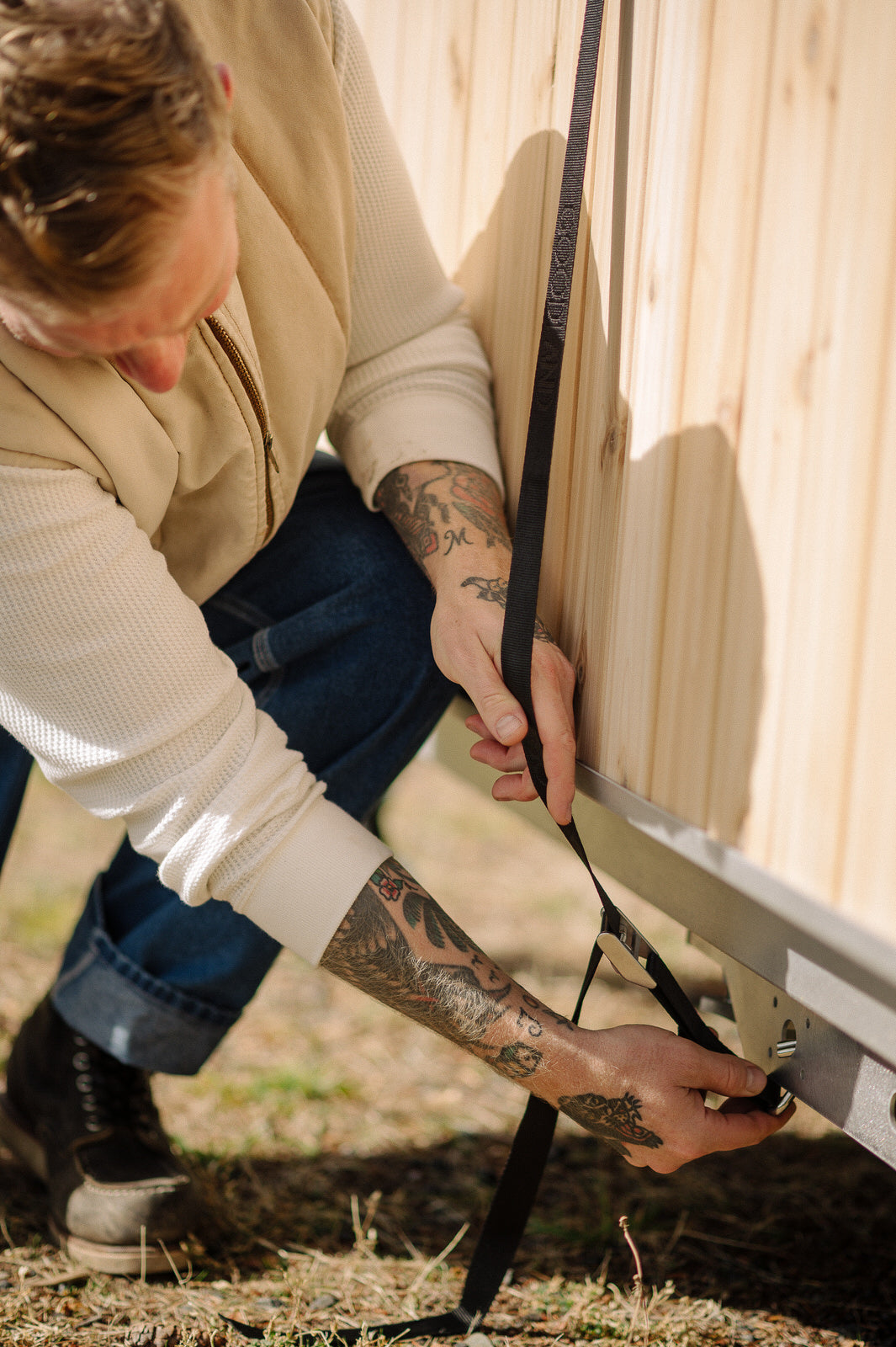 using goodland utility cam straps
