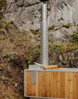 wood burning hot tub heating instructions
