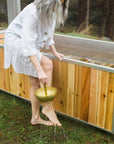 hand shower for rinsing before bath